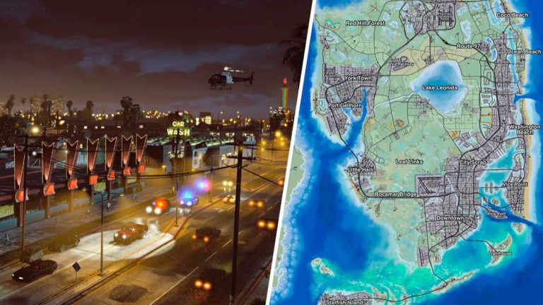 GTA 6 pequena seção do enorme mapa do jogo surpreende os fãs