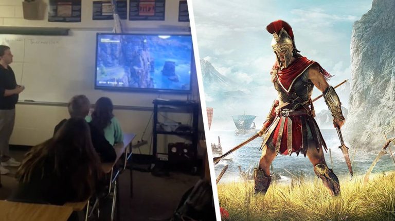 Assassin’s Creed Odyssey usado por professor para dar aulas de história