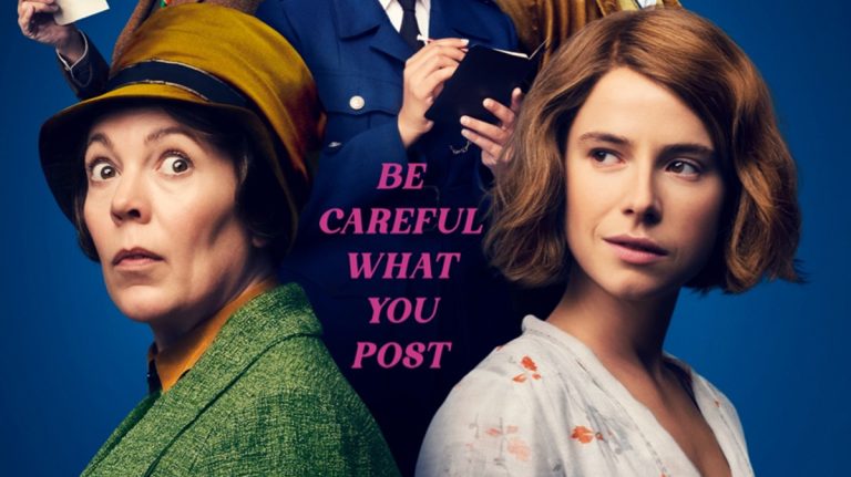 É mais difícil simpatizar com a verdadeira história de Wicked Little Letters