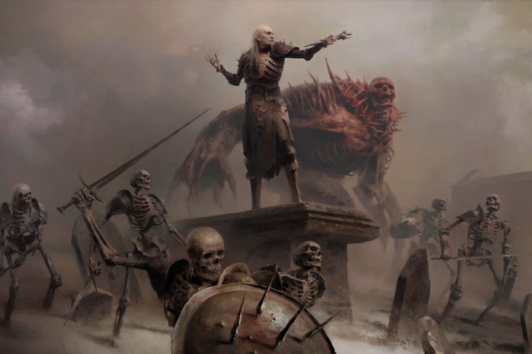 Diablo 4: Melhor construção de necromante para nivelamento na 4ª temporada