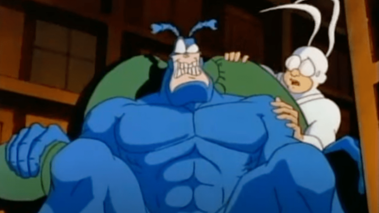 The Tick é o outro grande desenho animado de super-heróis da Fox dos anos 90