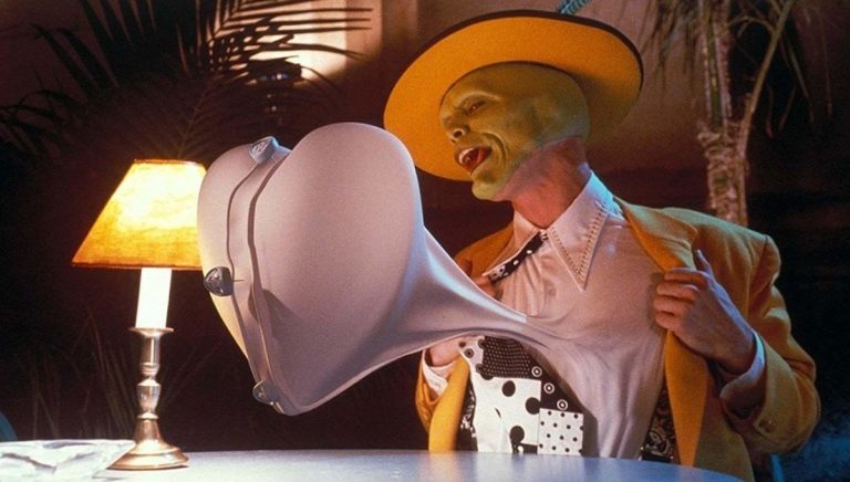 A versão de Jim Carrey de The Mask só poderia acontecer nos anos 90