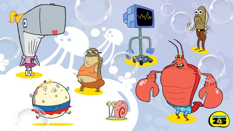 Como os personagens mais amados do Bob Esponja Calça Quadrada foram criados