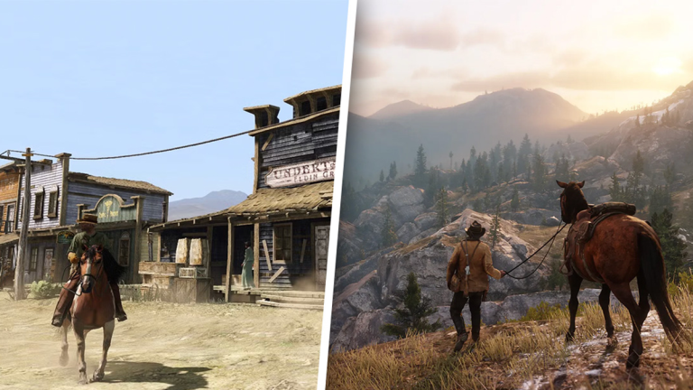 Jogadores de Red Dead Redemption 2 seguem mapa estranho por uma toca de coelho