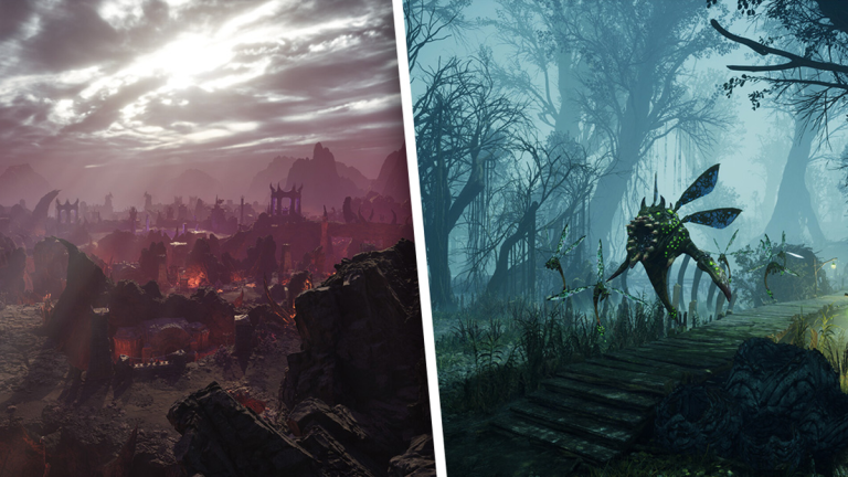 Skyrim encontra God Of War em um lindo novo RPG que chega este ano