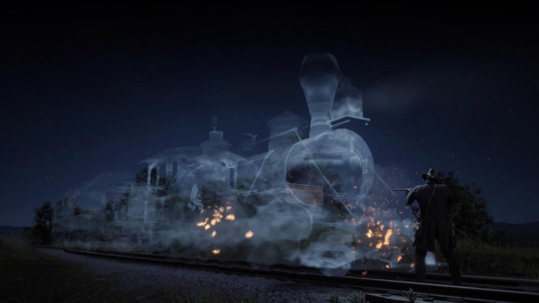 Red Dead Redemption 2 Trem fantasma não descoberto por muitos jogadores