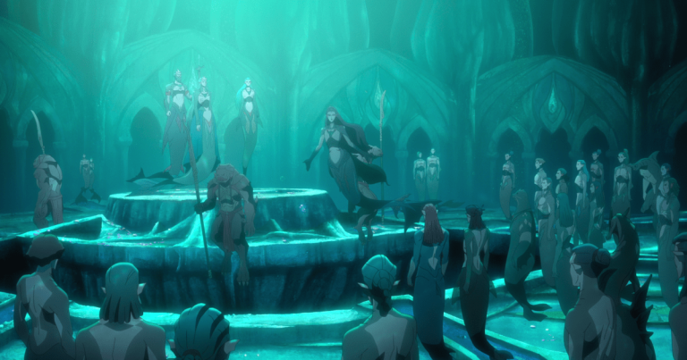 The Witcher: Sirenes of the Deep Reinvents A Pequena Sereia para Netflix e o melhor