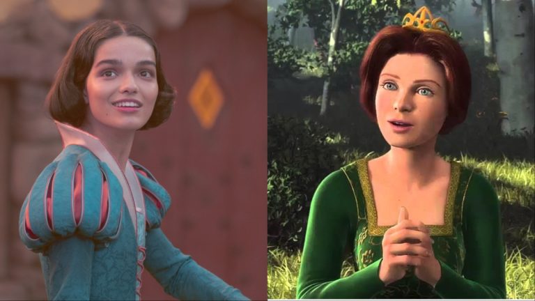 Branca de neve prova que Shrek ainda assombra filmes de conto de fadas
