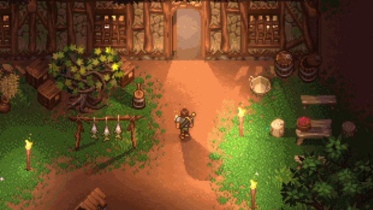 Skyrim encontra Stardew Valley em enorme novo RPG