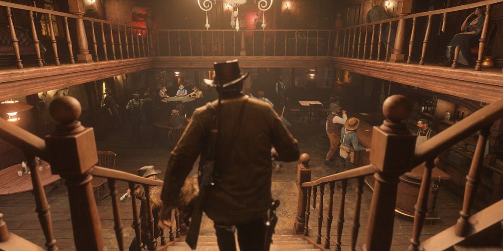 bar temático Red Dead Redemption 2