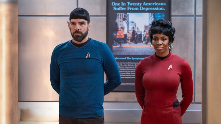 É Spock, mas não como o conhecemos: Zachary Quinto reprisa o papel de Star Trek no especial de Halloween
