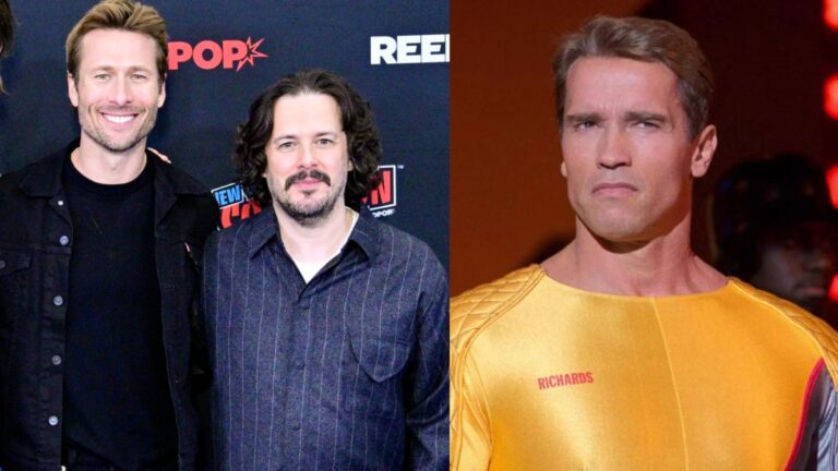 The Running Man: Glen Powell revela bênção pessoal de Arnold Schwarzenegger