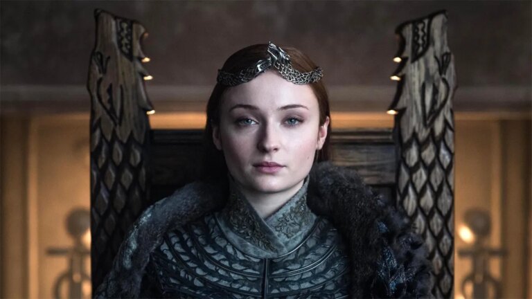 Sophie Turner foi uma das únicas atrizes felizes com o final de Game of Thrones