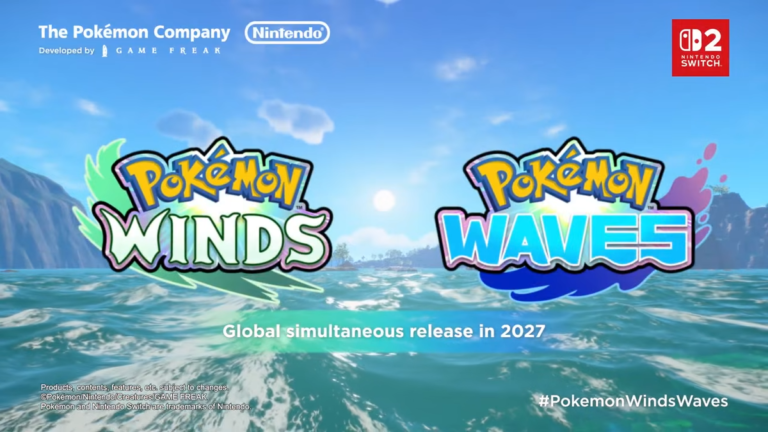 Anunciados Pokémon Winds and Waves, primeiras análises dos jogos principais da geração 10