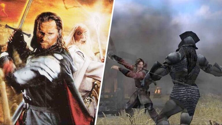 Esqueça o novo jogo LOTR, esta ligação com o filme PS2 foi o auge