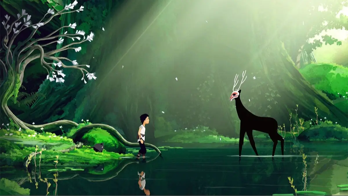 Planeta de Lana II: Captura de tela do jogo Children of the Leaf,