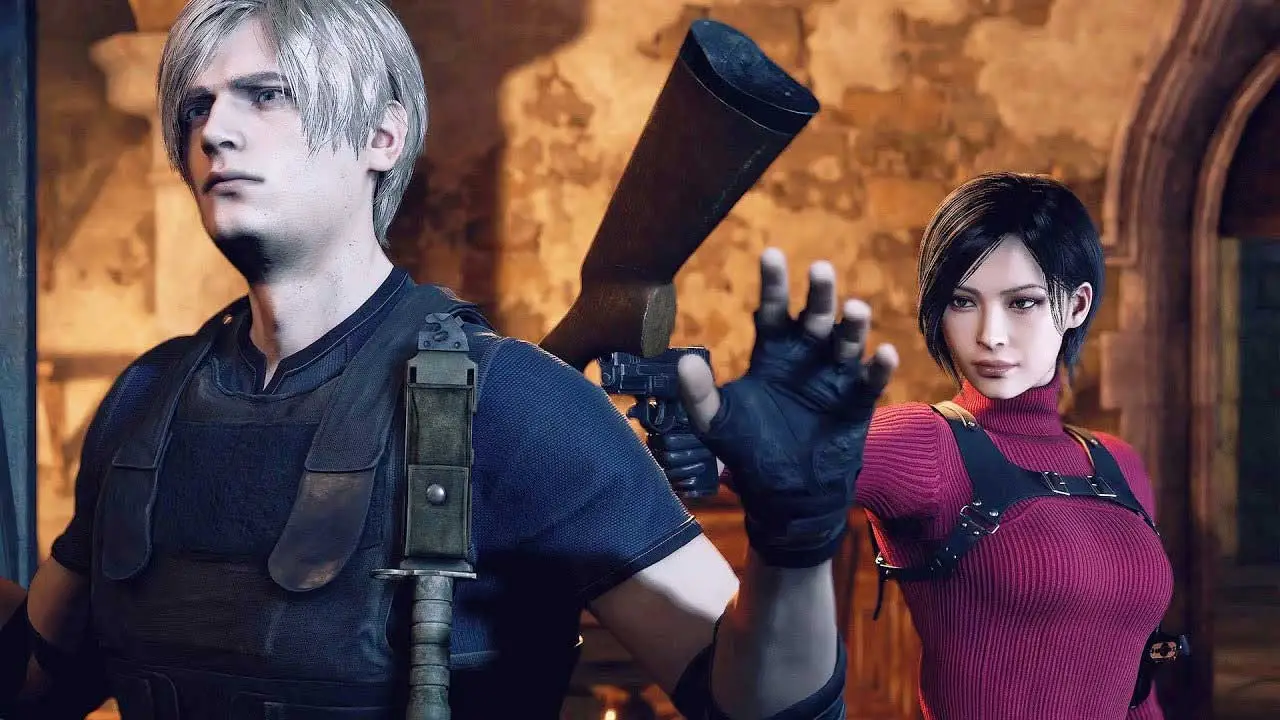 Leon e Ada no remake de Resident Evil 4, Capcom