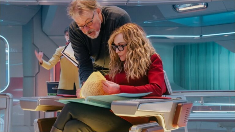 "Este show tem bolas" – Jonathan Frakes fala sobre a direção da Starfleet Academy, episódio 9