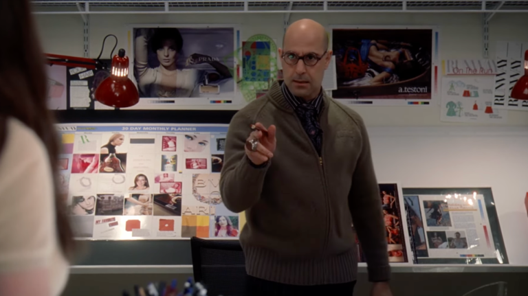 O Diabo Veste Prada é uma masterclass de Stanley Tucci
