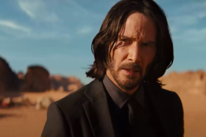 Keanu Reeves está dando voz a um samurai porque é claro que ele é