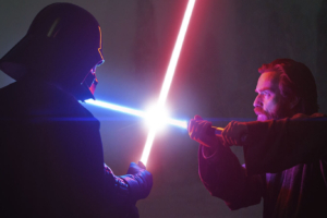 Os lentos duelos de sabres de luz de Star Wars foram batalhas elegantes para uma era mais civilizada