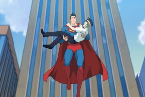 Trailer da terceira temporada de My Adventures with Superman resolve um debate sobre alfaiataria