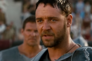Gladiador é um filme para mulheres, argumenta Russell Crowe
