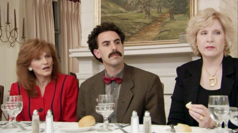 15 dos momentos mais desconfortáveis ​​em "Borat"
