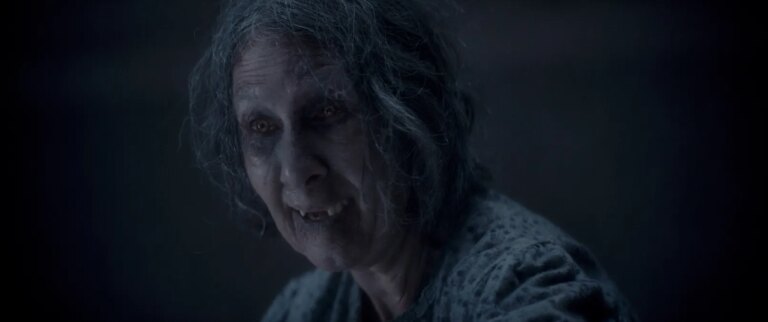 Maude Davey as Polly Price in Evil Dead Burn